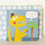 Dino Mite Brother Birthday Card, thumbnail 4 of 5