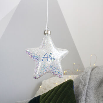 Christmas LED Star Hanging Decoration Light, 3 of 7