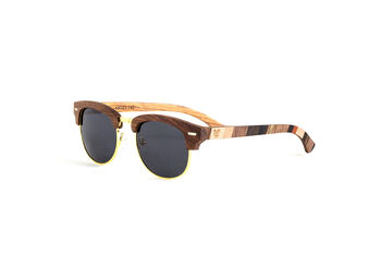 Wooden Sunglasses | Biarritz | Polarised Lens, 5 of 12
