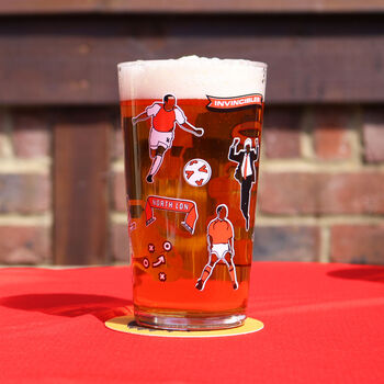 thumbnail image 2 of Arsenal Beer Mats Set Of 9 - Featuring Thierry Henry, Ian Wright & The Invincibles, 94mm X 94mm 2 of 6
