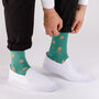 Ethical Organic Cotton Seahorse Socks, thumbnail 1 of 6
