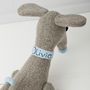 Dachshund Soft Toy Personalised And Handmade, thumbnail 5 of 8