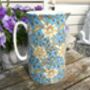 Extra Large Jug In William Morris Blue Chrysanthemum Design, thumbnail 4 of 8