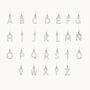 Buy A Mini Crystal Alphabet Charm, thumbnail 2 of 5