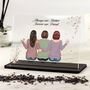 Personalised Mum Forever Friend Family Plaque, thumbnail 1 of 7