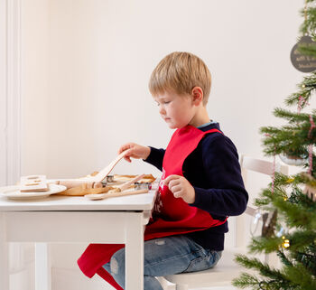Personalised Christmas Apron Baking Activity Gift Set, 5 of 6