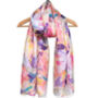 Large 'Brushstrokes' Pure Silk Scarf, thumbnail 1 of 7