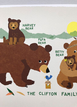Family Bear Print, 5 of 12