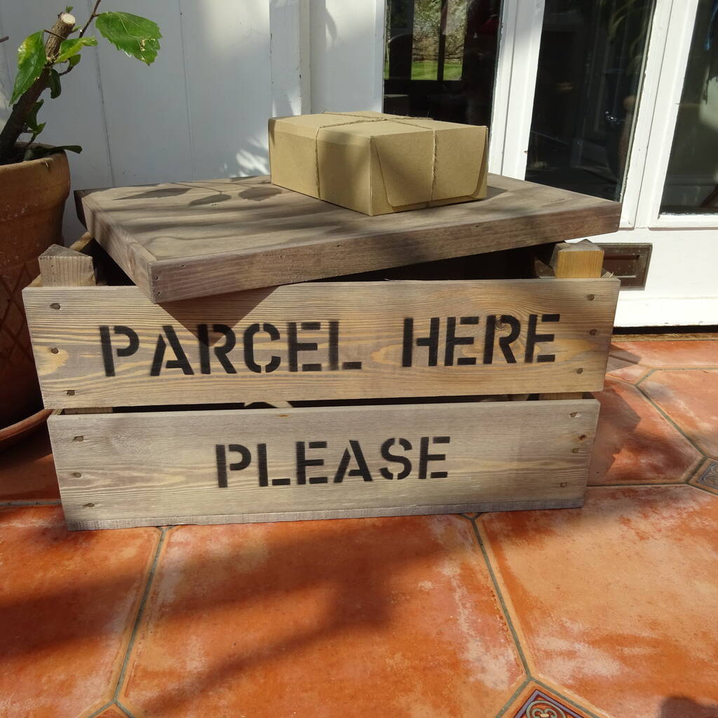 Vintage Style Apple Crate By Vintage Crates