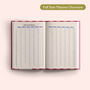 2027 Diary | A5 Hardcover Week To View | Pink And Red, thumbnail 3 of 8