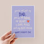 Sentimental Father's Day Card For Dad, thumbnail 1 of 3