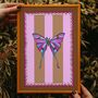 Butterfly Art Print, thumbnail 1 of 4