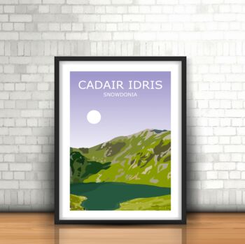 Cadair Idris Snowdonia Landscape Art Print, 3 of 3