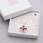 Bridesmaid 'Will You' Or 'Thank You' Gift Card Necklace, thumbnail 5 of 9