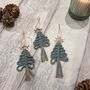 Set Of Three Christmas Tree Decorations, thumbnail 1 of 6