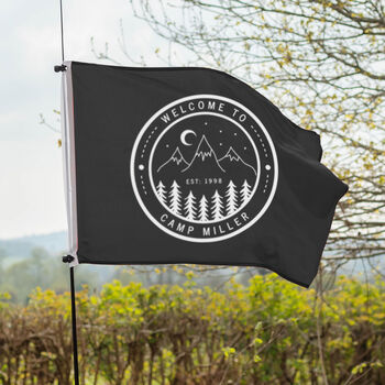 Personalised Camping Flag, 6 of 6