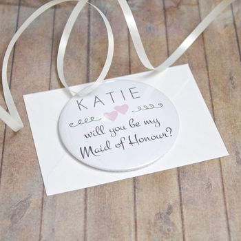 Personalised Will You Be My Bridesmaid? Magnet, 5 of 5