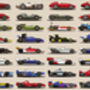 Formula One Through The Ages Jigsaw, thumbnail 2 of 4