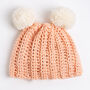 Personalised Baby Hat And Mittens Easy Crochet Kit, thumbnail 8 of 11