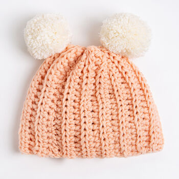 Personalised Baby Hat And Mittens Easy Crochet Kit, 8 of 11