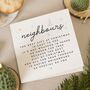 Personalised Christmas Card For Special Neighbours, thumbnail 1 of 7