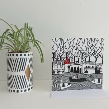 Four Architectural Greeting Cards, 5 of 6