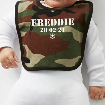 Personalised Army Babygrow, 3 of 4