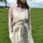 Linen Dress Apron | Studio Maker’s Pinafore, thumbnail 9 of 12
