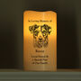 Personalised Dog Memorial LED Candle, thumbnail 3 of 3