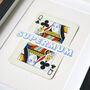 Mum Is Queen Personalised Playing Card Gift Print, thumbnail 6 of 9