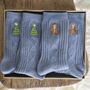 Cashmere Wool Christmas Bed Socks Gift Set, thumbnail 3 of 9