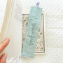 Bookworm Embroidered Bookmark, thumbnail 1 of 4