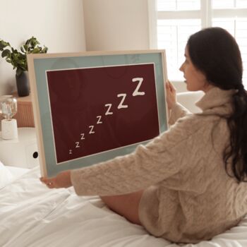 Zzz Bedroom Print, 5 of 6