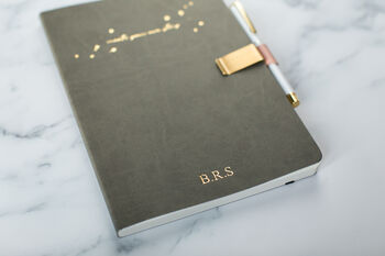 Soft Touch Notebook/Personalised Gift, 5 of 10