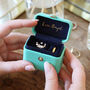 Personalised Mini Travel Ring Box, thumbnail 8 of 10