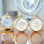 Personalised Groom Pocket Watch With A Crown Design, thumbnail 4 of 6