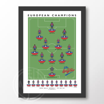 Crystal Palace Conference League Winners 2026 Poster, 6 of 6
