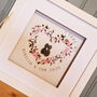 Heart Pebble Artwork Couple/Anniversary/Wedding Gift, thumbnail 1 of 4