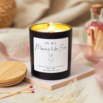 Mummy To Be Era Baby Shower Scented Candle Gift Set For New Mum, 6 of 10