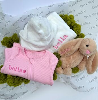 Personalised Toddler And Baby Gift Set Box Seven Options, 6 of 11