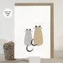 Love Cats Cards For Weddings And Anniversaries, thumbnail 3 of 9