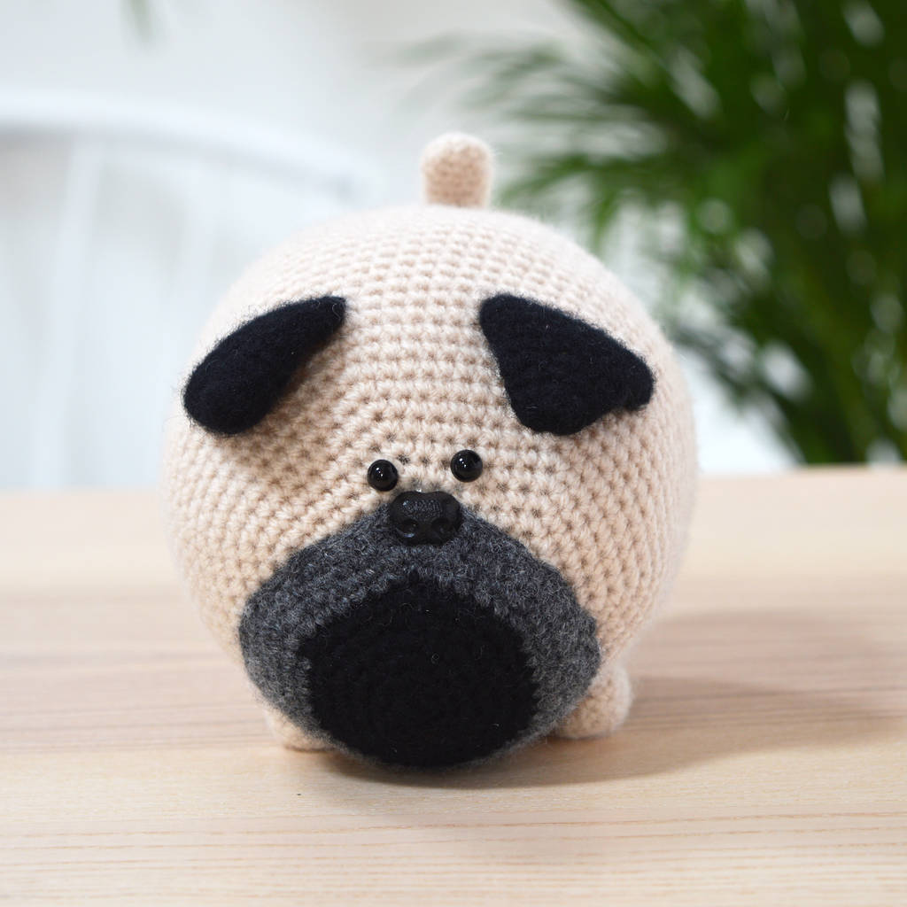 Pug Crochet Kit, 1 of 9