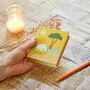 Handmade Small Elephant Dung Notebook, thumbnail 2 of 10