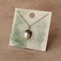 Freshwater Pearl Silver Acorn Necklace, thumbnail 2 of 8