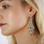 Tara Chandelier Earrings, thumbnail 1 of 12
