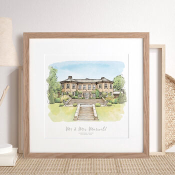 Personalised Watercolour House Sketch, 7 of 11
