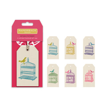 Birdcage Gift Tags Set, 2 of 2