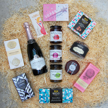 'Superstar Mama' Deluxe Hamper With Sparkling Wine, 2 of 9