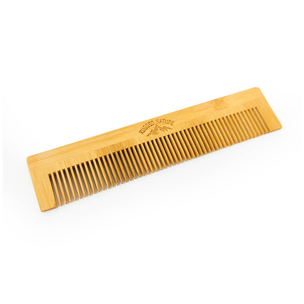 Bamboo Pocket Comb By Rugged Nature