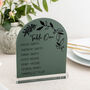 Personalised Freestanding Table Number Sign, thumbnail 1 of 4